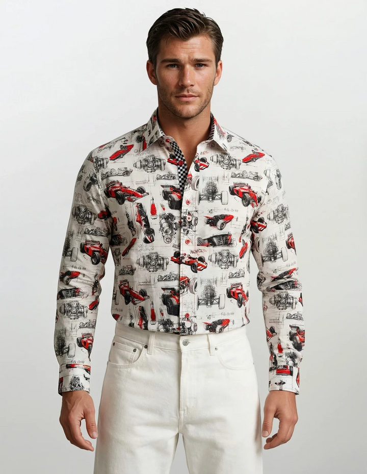 Claudio Lugli F1 Print Shirt