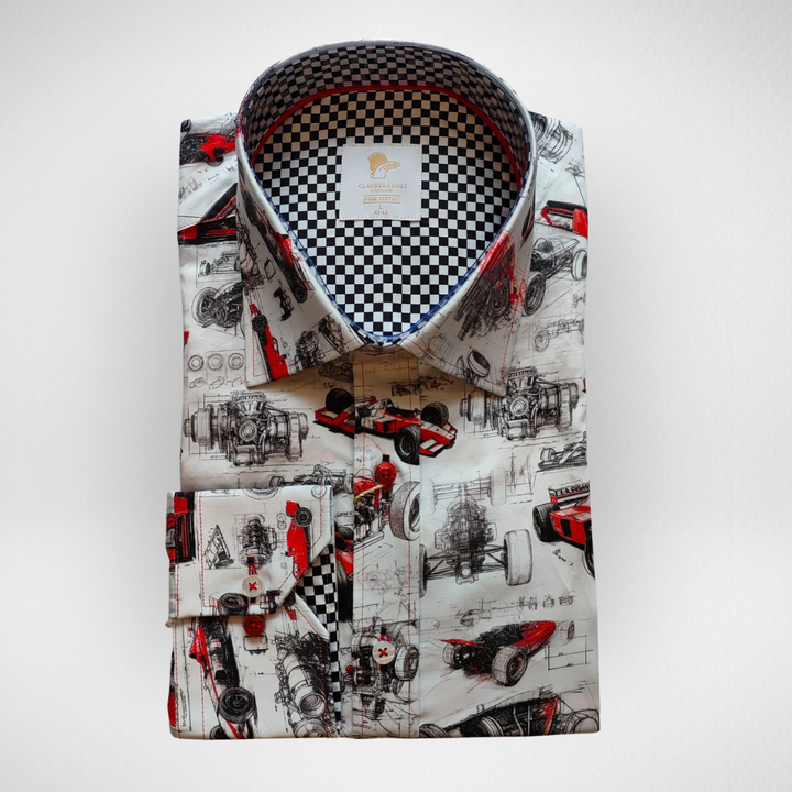 Claudio Lugli F1 Print Shirt