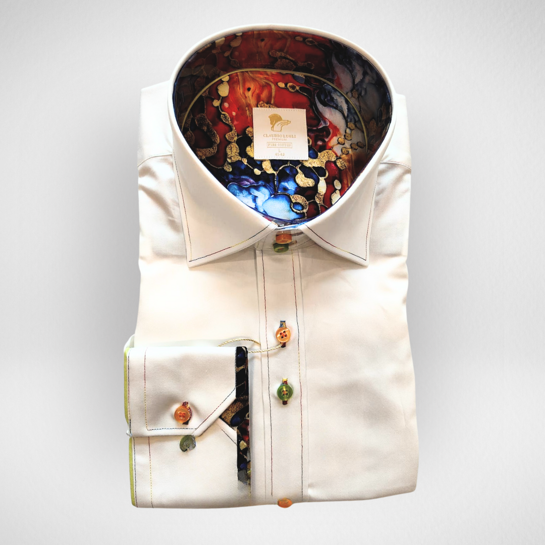 Claudio Lugli Classic White Shirt