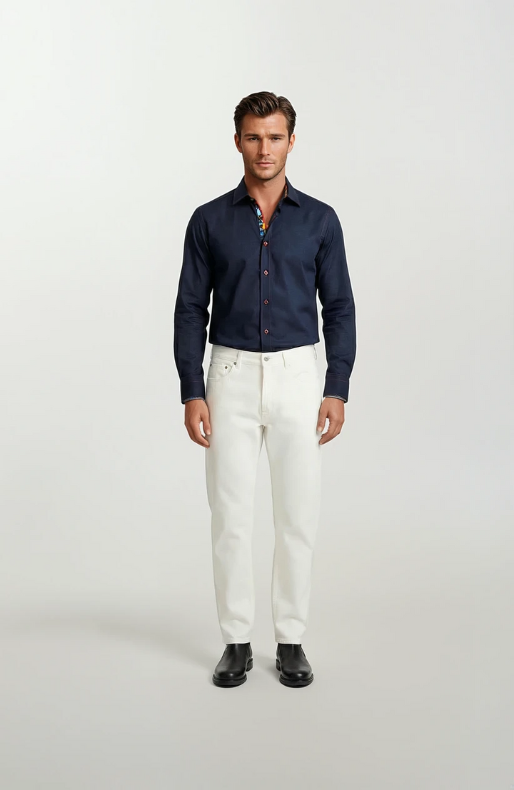 Claudio Lugli Classic Navy Shirt
