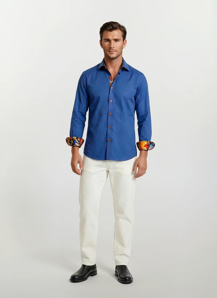 Claudio Lugli Classic Blue Shirt