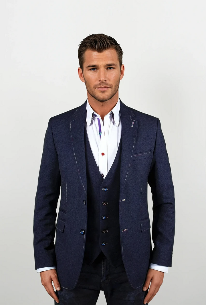 Claudio Lugli Signature Fitted Jacket and Waistcoat